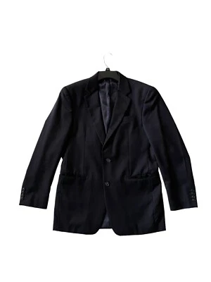 Blazer Chaqueta Abrigo Deportivo Nautica 100% Lana Negro Hombre Talla 38 R Buen Estado Foto 1 de 4