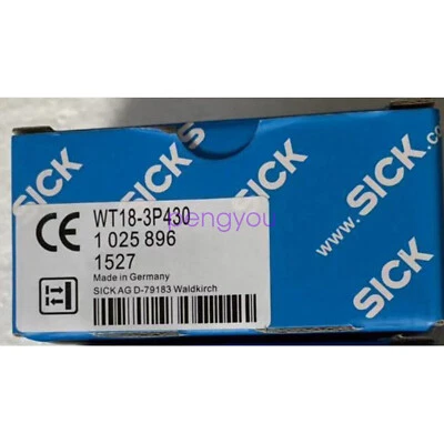 one NEW SICK WT18-3P430 PHOTO ELECTRIC SENSOR Brand New DHL or FedEx - Image 1 of 4