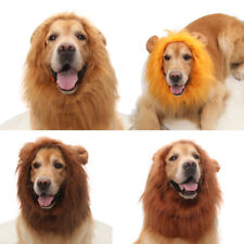 Pet Costume Lion Mane Wig For Large Dog Cat Halloween Clothe Party Dress up
