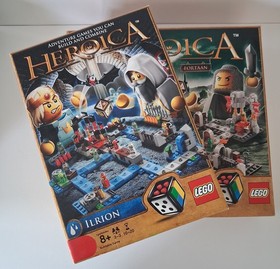 Lego Heroica Game Lot Of 3874 Ilrion 99% & 3860 Fortaan 100% Excellent Condition