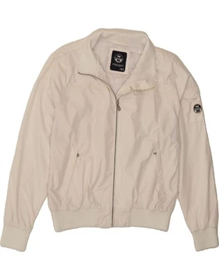 NORTH SAILS Mens Bomber Jacket UK 42 XL White Polyester KS08 - Image 1 of 4