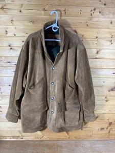 Vintage DICK IDOL LEDER COWBOY RANCHER SCHWERER SCHEUNENMANTEL JACKE XXL selten gebraucht, in einwandfreiem Zustand - Bild 1 von 22