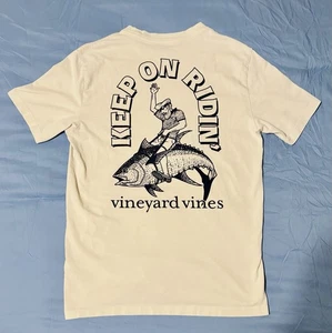 Vineyard Vines Keep On Ridin' Short-Sleeve Tee Herren XS - selten - Bild 1 von 6
