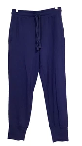 FABLETICS Navy Blue Knit Athletic Jogger Pants Sz M - Picture 1 of 6