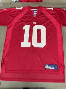Eli Manning, New York Giants, #10 NFL Reebok Replica Jersey, Mens L - Picture 1 of 12