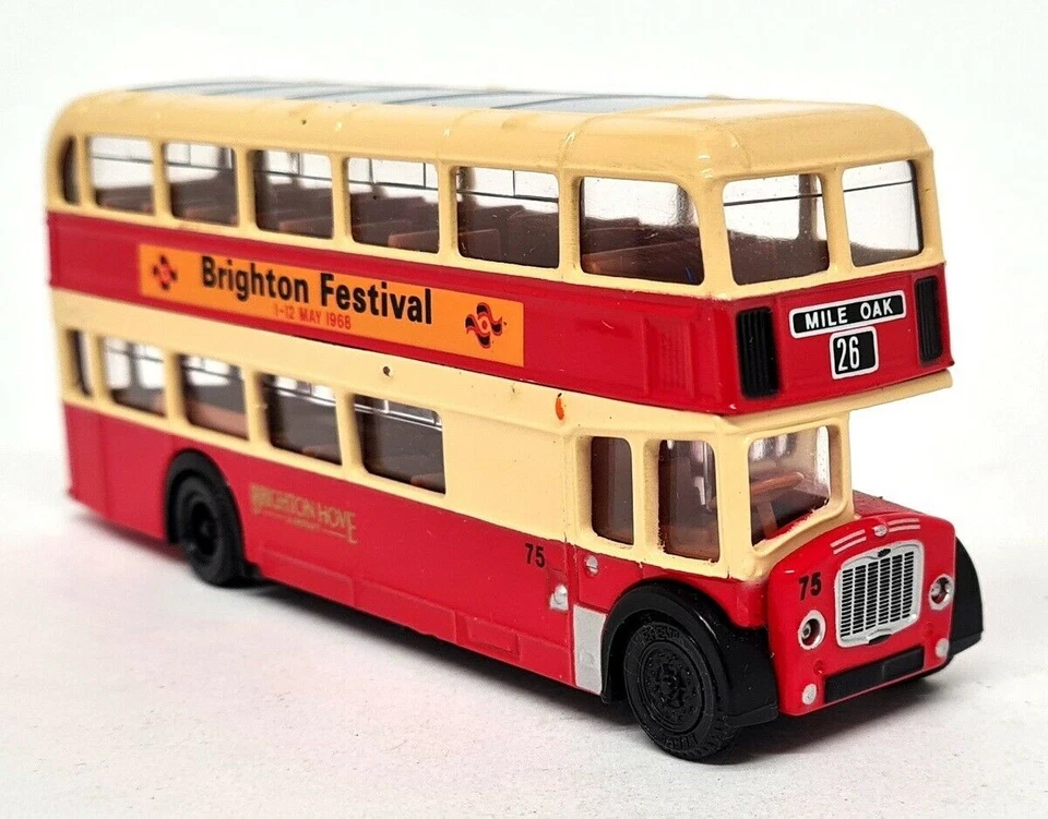 EFE 1/76 Bristol Lodekka Brighton & Hove Festival 14001 Diecast Scale Model Bus - Image 1 of 3