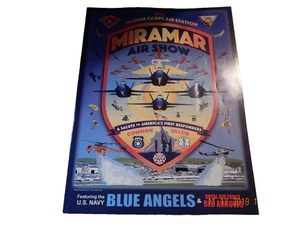MCAS MIRAMAR AIR SHOW SEPTIEMBRE 2019 EE. UU. AZUL MARINO ÁNGELES PROGRAMA OFICIAL NUEVO - Imagen 1 de 3