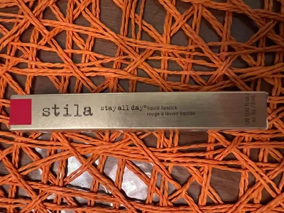 STILA Stay All Day Liquid Lipstick ~ BESO (Red) ~ Full Size 0.10 fl oz/3ml ~ NIB - Image 1 of 3