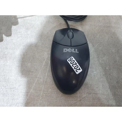 Dell MO71KC Mechanical Mouse Black Wired PS/2 3-Buttons Scroll Wheel for Desktop - Image 1 of 4