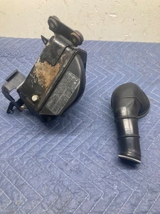 1974 Honda CB 125 CB125 Air Box rubber intake boot duct filter cage - Picture 1 of 23