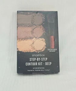 Smashbox Step By Step Contour Kit - Contour / Bronze / Highlight - DEEP - Picture 1 of 4
