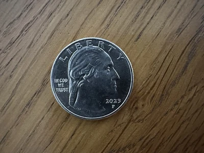 ERROR 2023 P Jovita Idar Quarter Error Coin Mint “IN COD WE TRUST” - Image 1 of 4