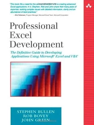 Professional Excel Development: The Definitive Guide to Developing Applications  - Bild 1 von 1