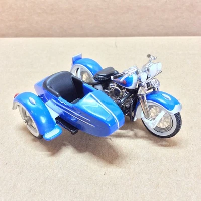 Hot Wheels Harley-Davidson 1948 Panhead con coche lateral 1/64 Ex. ESTADO Foto 1 de 4