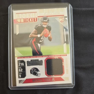 2024 Panini Contenders Michael Penix Jr. Rookie Ticket RC Patch Trikot Falcons - Bild 1 von 2