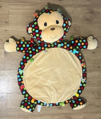 Mary Meyer Taggies Dazzle Dots Monkey Bestever Baby Tummy Time Play Mat - Image 1 of 4