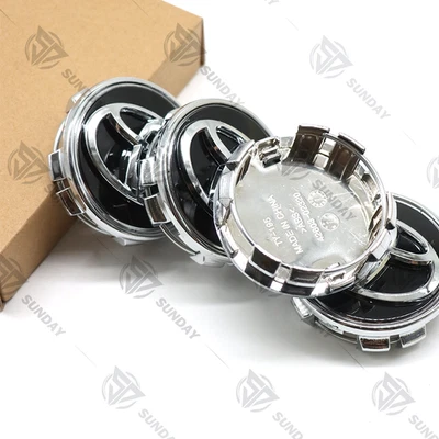4X BLACK 62mm Wheel Center Caps For Camry Avalon RAV4 C-HR PriusVS Corolla Foto 1 de 4