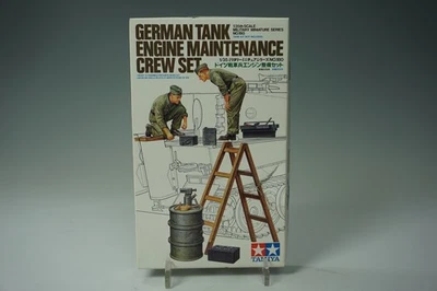 Kit De Modelo 1:35 Tamiya Tanque Alemán Conjunto De Mantenimiento De Motor 159Z - Imagen 1 de 4