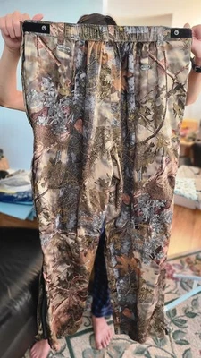 King's realtree XKG windstorm Waterproof rain Pants size large hunting camo l - Image 1 of 3