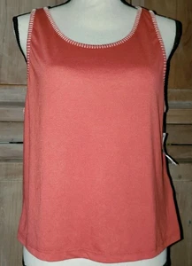 Camiseta sin mangas Jenni Intimate Cayenne roja salón talla grande nueva con etiquetas *S24 - Imagen 1 de 3