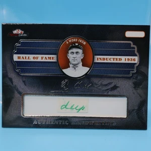 TY COBB 2025 Jersey Fusion Americana Edition - A Handwritten Word 'DEEP' BB HOFer - Bild 1 von 2