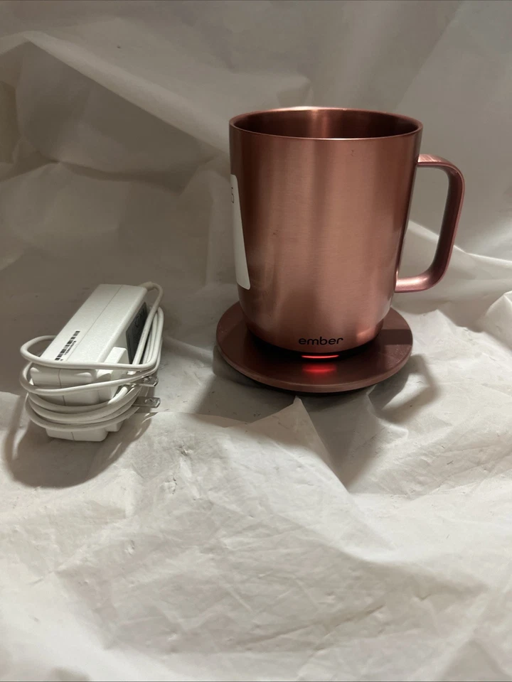 Taza inteligente Ember Temperature excelente estado Control 2, 14 oz, oro rosa A1 Foto 1 de 4