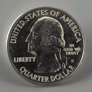 2019-S US Quarter Massachusetts Lowell ATB Serie Brilliant Uncirculated Quarter - Bild 1 von 3