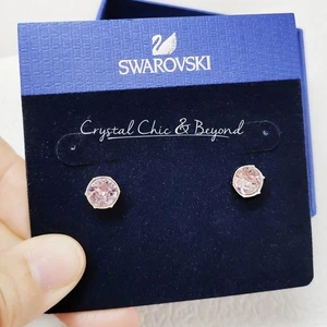 AUTHENTISCHE SWAROVSKI BRANDNEUE Kristall typische Ohrringe rosa 5086255 - Bild 1 von 4
