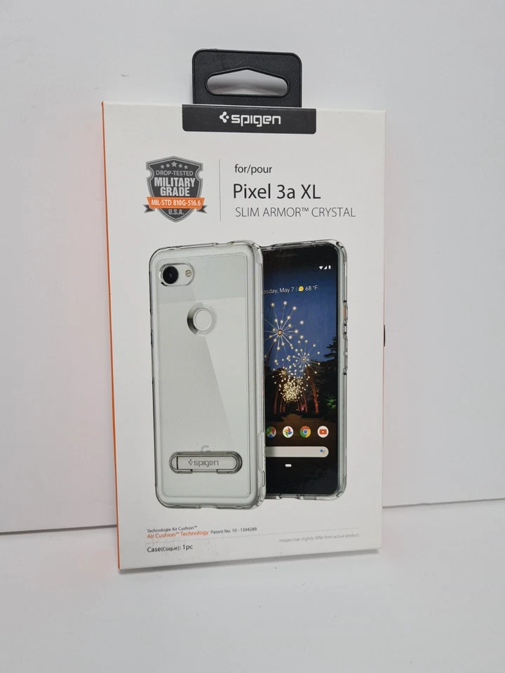 Spigen Google Pixel 3a XL Slim Armor Crystal Back Case - Clear - Image 1 of 3