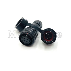 WEIPU SA12 4Pin Waterproof IP67 Aviation Cable Connector Female Male Cable Gland - Picture 1 of 7