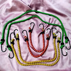 ➡️ 6-teiliges Set Spanngummi (Spanngurte, Gepäckgummi), Ø7mm, 30-45-60cm lang - Bild 1 von 4