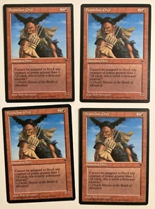 Orchi artiglio in ottone (casco con le corna) (4) Fallen Empires quasi nuovo MTG Magic the Gathering - Foto 1 di 1