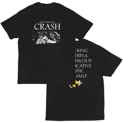 Crash 1996 - David Cronenberg - Película de Terror Póster Camisa Camiseta Unisex Foto 1 de 4