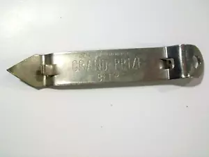 Grand Prize Beer Metal Can Bottle Opener, Vintage - Picture 1 of 2