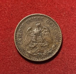 Mexico 1928 2 Centavos Bronze Coin KM#419 T5241 - Picture 1 of 2