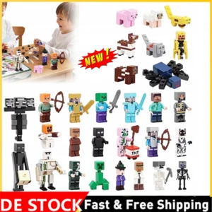 Set mit 29 Minecraft Bausteine Figuren Spielzeug Minifiguren neu - Bild 1 von 16