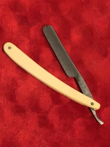 Navaja de afeitar vintage Solingen sellada nombre no legible  - Imagen 1 de 6