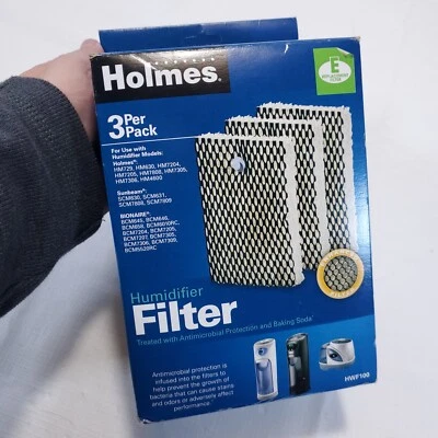 Holmes HWF100 Humidifier Replacement Wick Filter (Pack of 3) - Image 1 of 4