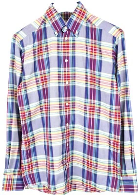 Camicia Slim Eton Uomo Con Patta A Bottoni (UK) 39 Bottoni - Immagine 1 di 4