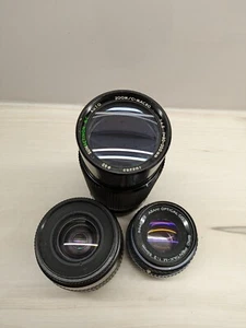 SMC PENTAX - A 50MM F2 AF Nikkor 35-80 mm F4-5.6 Sunactinon 80-200 F4.5 Macro - Picture 1 of 17