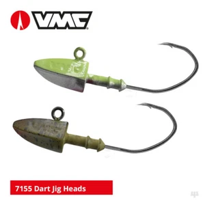 VMC Dart Jig Heads - Pike Perch Trout Salmon Zander Chub Bass Lure Sea Fishing - Picture 1 of 13