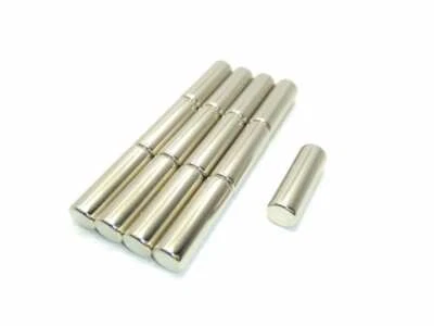 RADIAL MAGNETS Neodymium Magnet Disk N35 D1/4" X 3/4" (A) - Price is per magnet