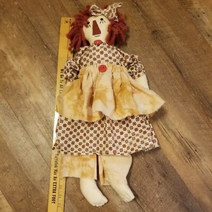 22" Handmade Primative Raggedy Ann - Picture 1 of 8