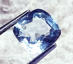 Untreated Unheated Natural Aquamarine 3.00 Ct Loose Gemstone Certified - Picture 1 of 6