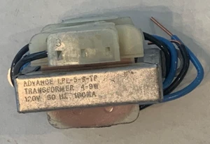 LPL-5-9-TP Advance Ballasts F8T5 Preheat Transformer 4-9 Watts, LPL59TP - Picture 1 of 2