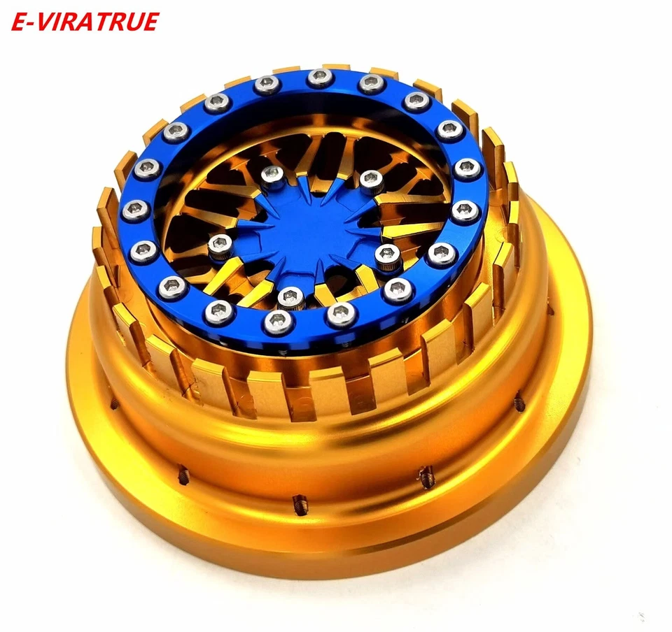 E-VIRATRUE Aluminum Wheel For ARRMA MOJAVE 6S/FIRETEAM 6S 1/7&SENTON 1/10 1pcs - Image 1 of 1