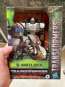 FIGURA DE ACCIÓN HASBRO TRANSFORMERS PELÍCULA 7 ASCENSO DE LAS BESTIAS DE LUJO WHEELJACK - Imagen 1 de 6