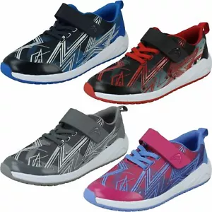 Childrens Clarks Trainers Aeon Pace - Picture 1 of 37