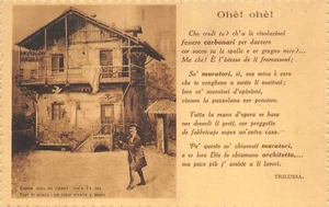 B4449) CARTOLINA TRILUSSA VIAGGIATA - Picture 1 of 2