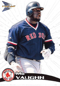 1999 Pacific Prism Baseball Mo Vaughn Holo Foil #25 NM/MT BOSTON RED SOX SHARP